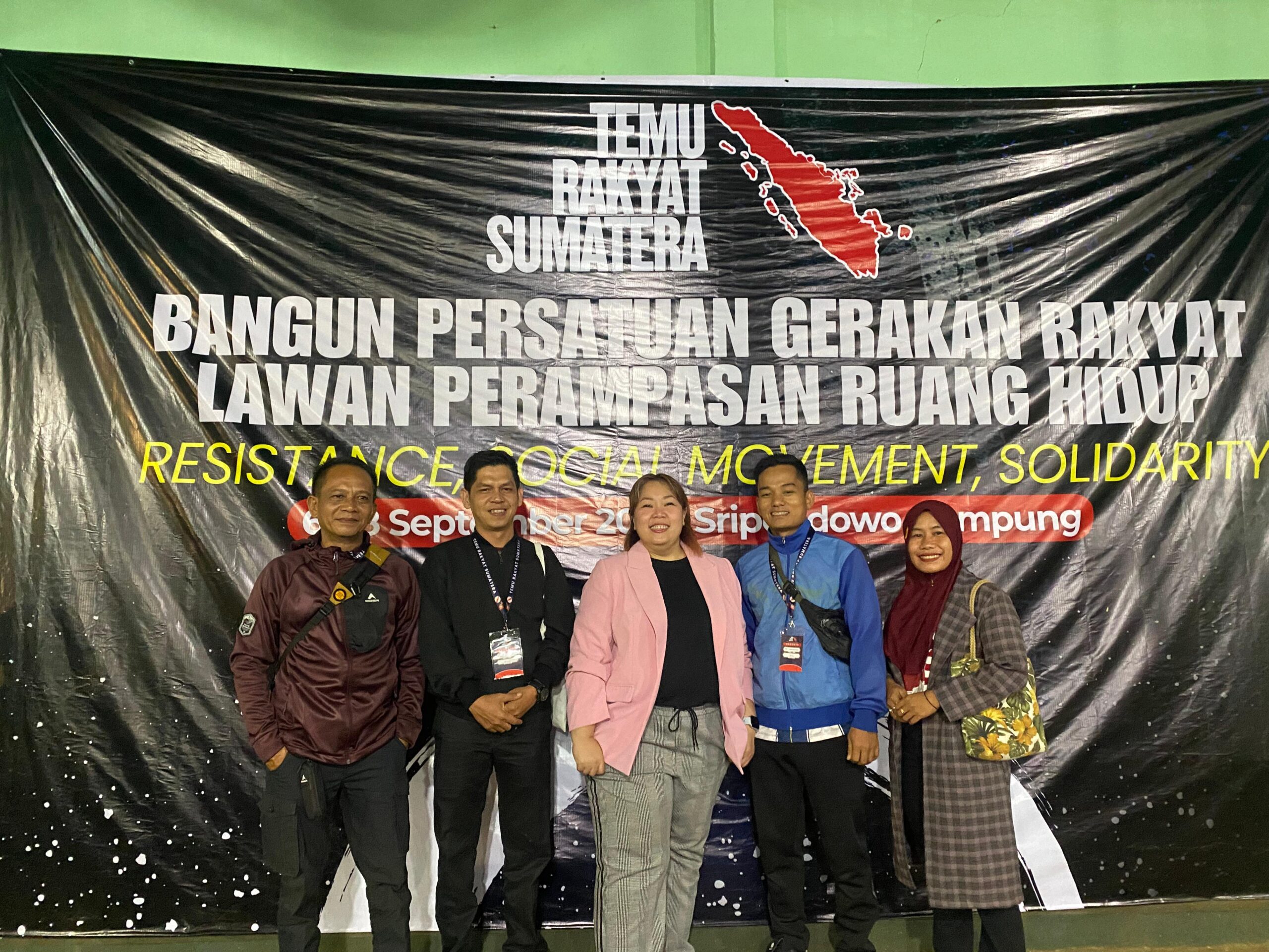 Yayasan Srikandi Lestari Mengikuti Temu Rakyat 2025 Untuk Memperkuat Gerakan Melawan Perampasan Ruang Hidup